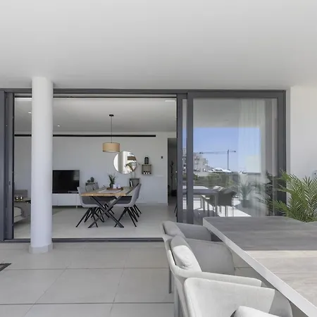 Stylish With Large Terrace In Higueron *